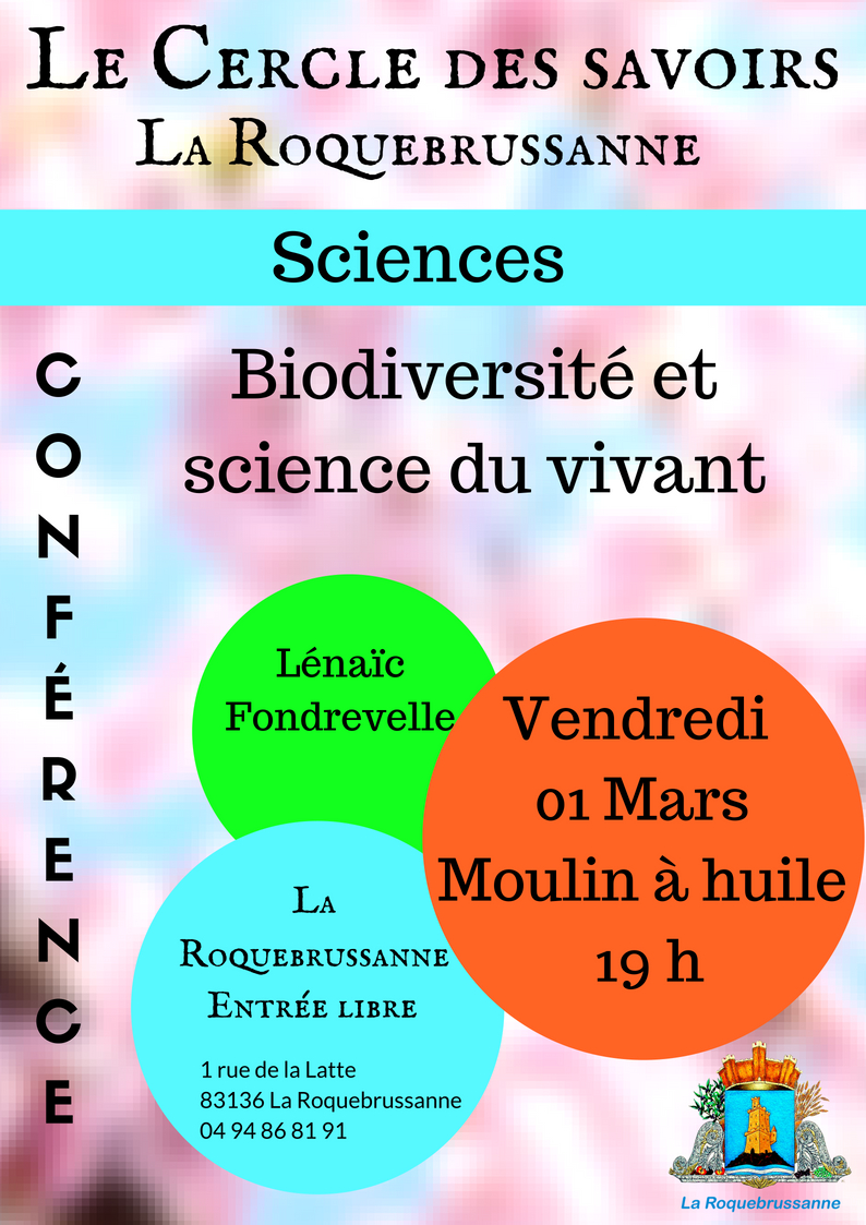 Conf science mars 19