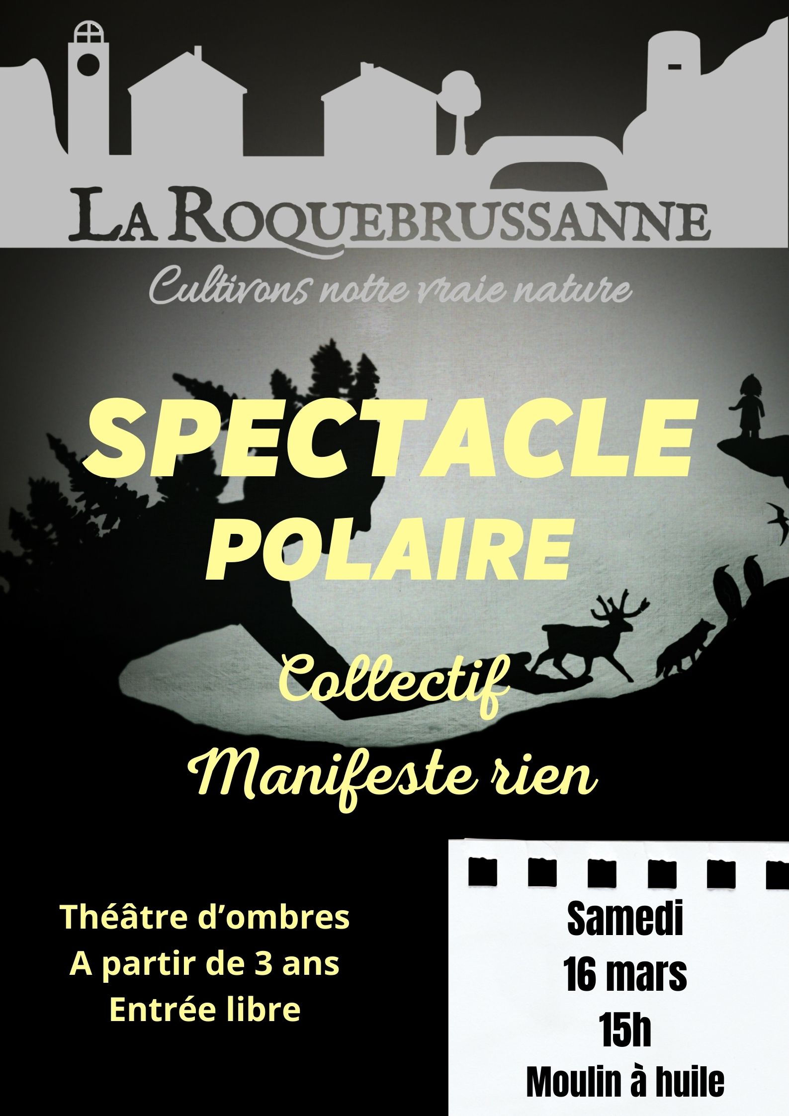Spectacle polaire mars 24